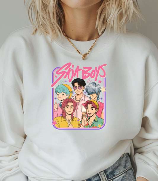 K-pop Saja Boys Crewneck Sweatshirt