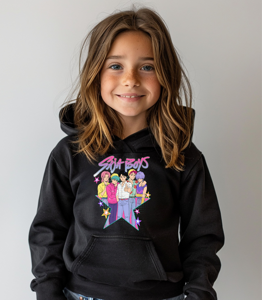 K-Pop Saja Boys Star Youth Hooded Sweatshirt