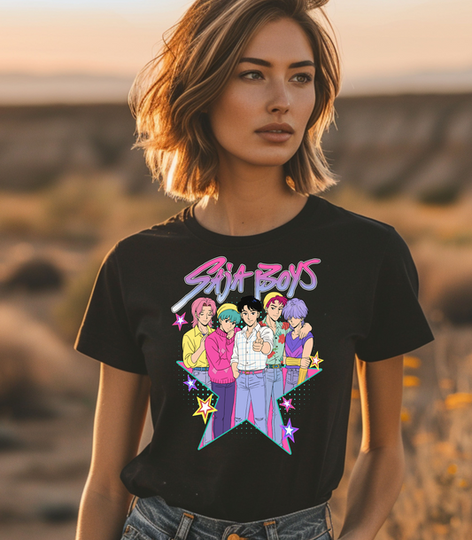 K-Pop Saja Boys Star T-Shirt