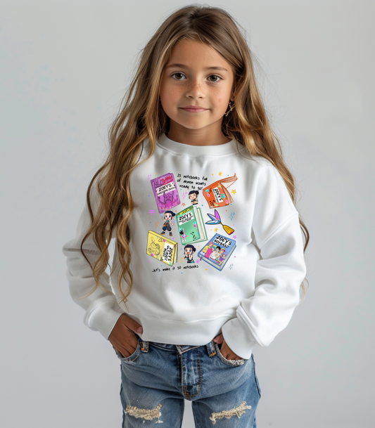 K-Pop Zoe's Books Youth Crewneck Sweatshirt