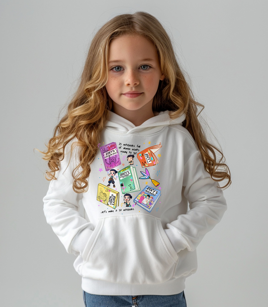 K-Pop Zoe's Books Youth Hooded Sweatshirt