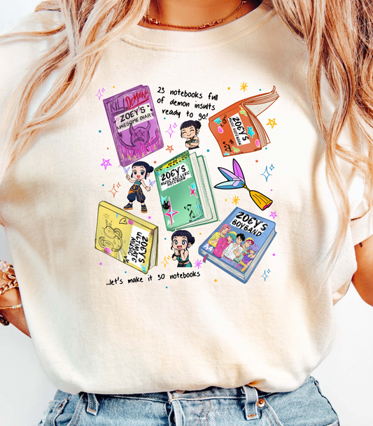 K-Pop Zoe's Books T-Shirt