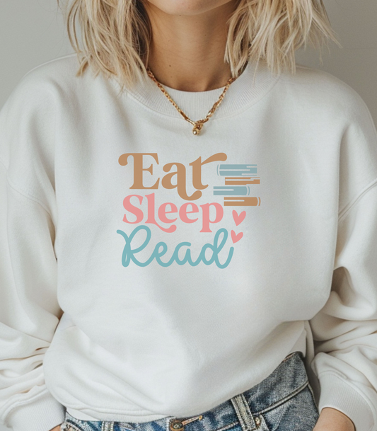 Eat Sleep Read Sweatshirt
