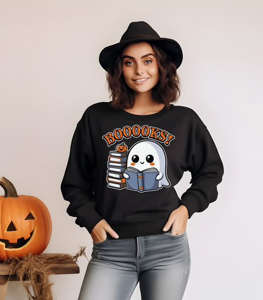 Booooks! Crewneck Sweatshirt