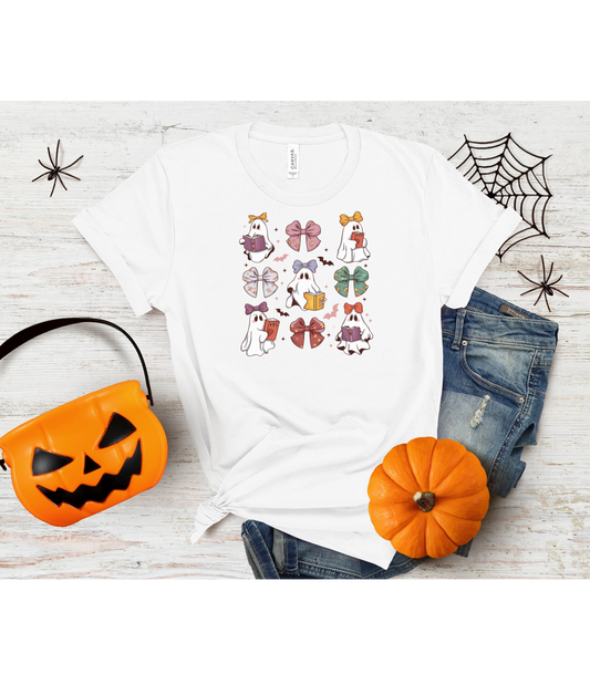 Ghosts & Books Softstyle T-Shirt