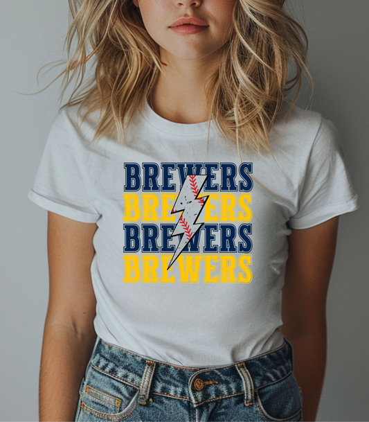 Brewers Lightning Unisex T-Shirt