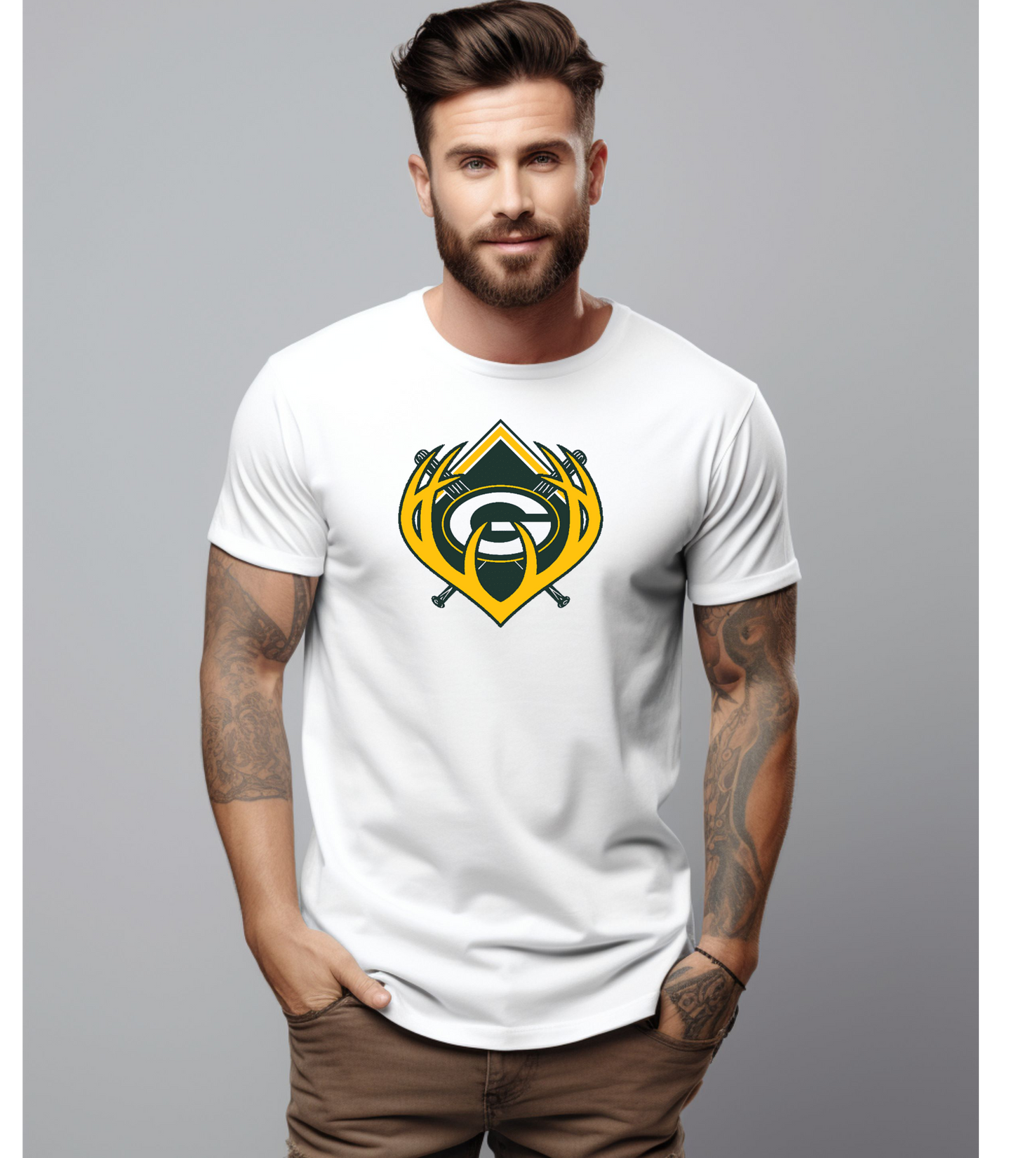 Wisconsin Sports Green Unisex T-Shirt