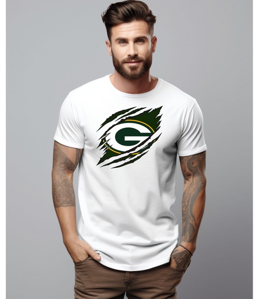 Green Bay Packers Scratch T-Shirt