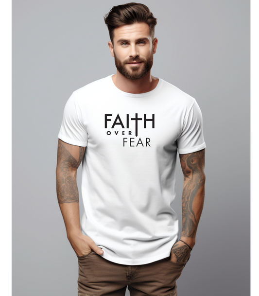 Faith Over Fear Unisex Softstyle T-Shirt