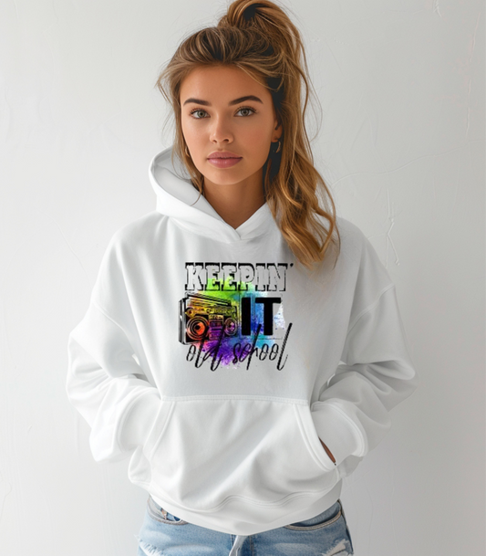 Colorful Boombox Hoodie