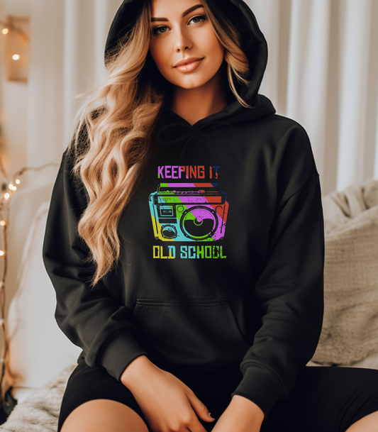 Retro Boombox Hoodie