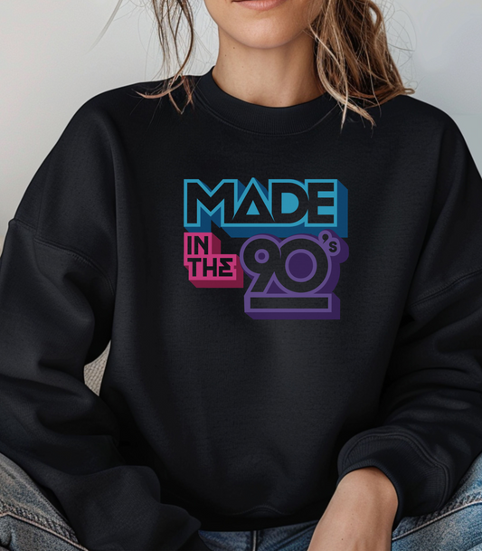 Made in the 90s Unisex Crewneck Sweatshirt