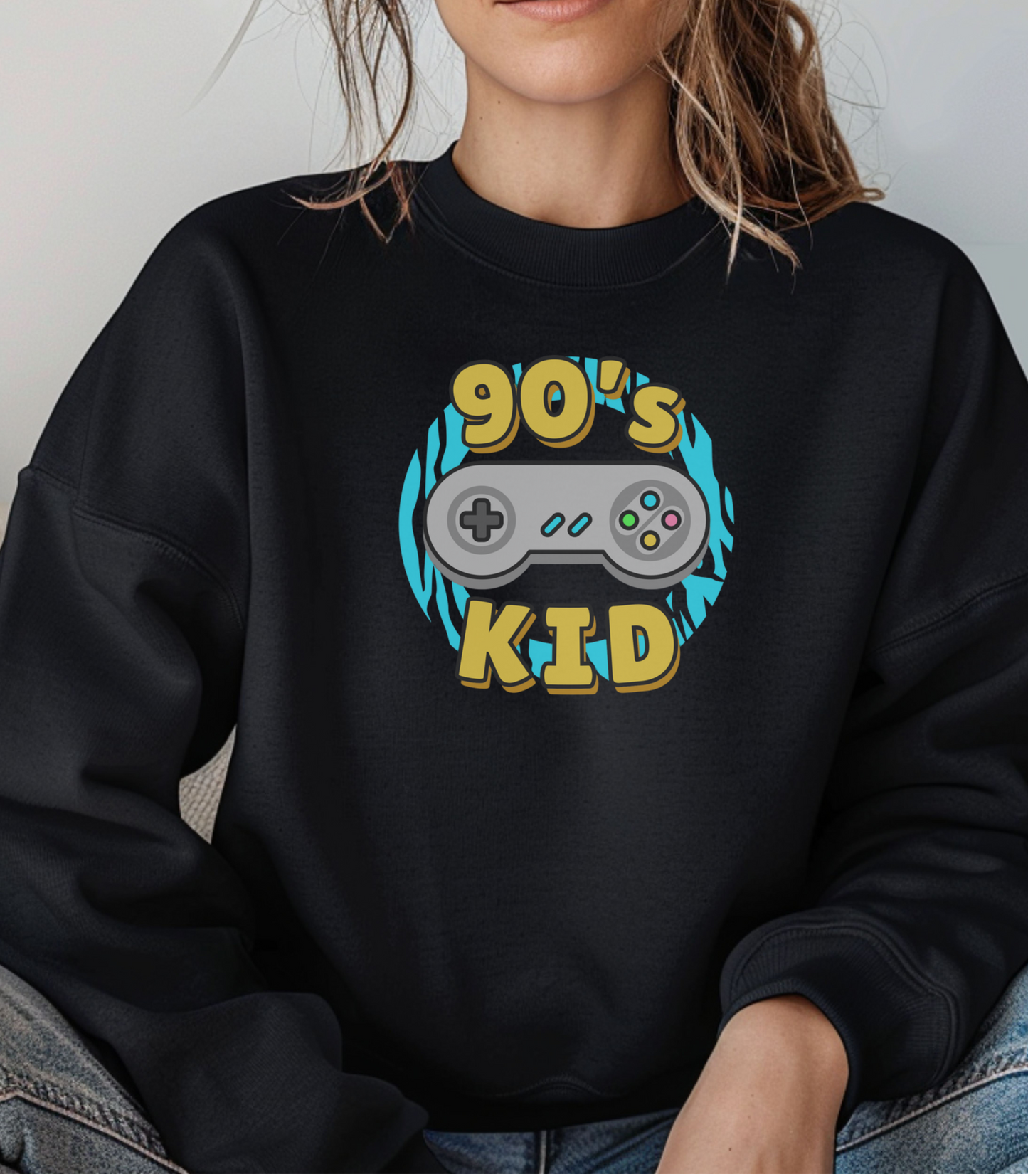90's Kid Unisex Crewneck Sweatshirt