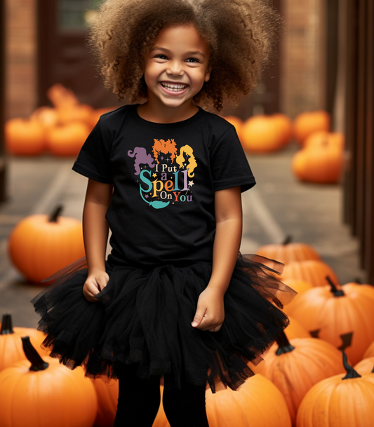 I Put A Spell On You Kids Tee