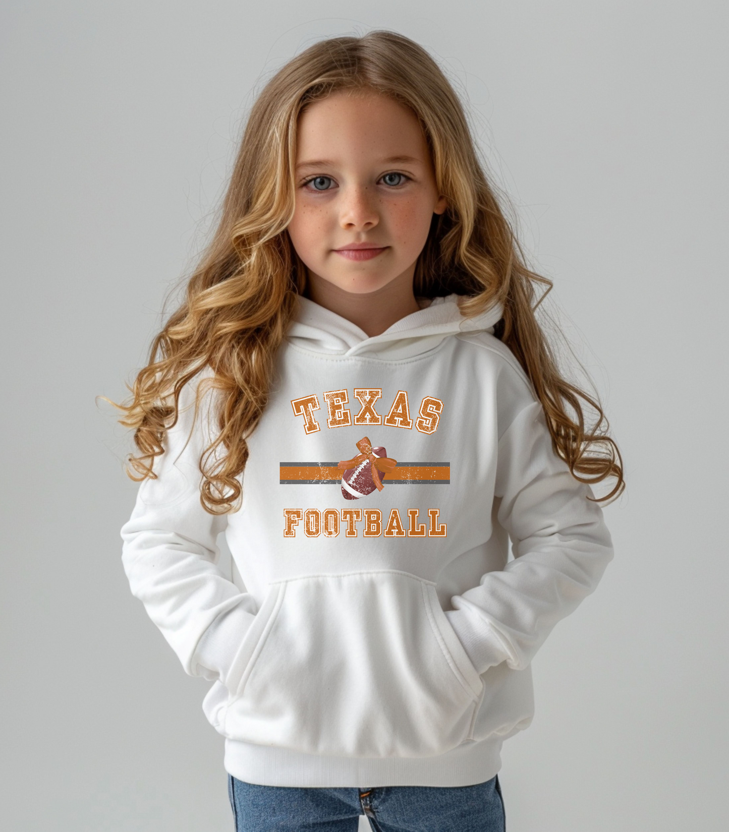 Texas Football Youth Hoodie