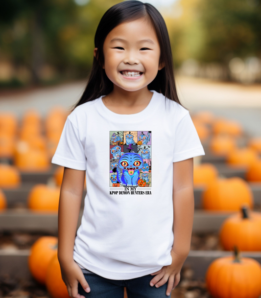 In My K-Pop Halloween Era Kids Graphic Tee