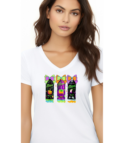 Alani Energy Halloween V-Neck T-Shirt