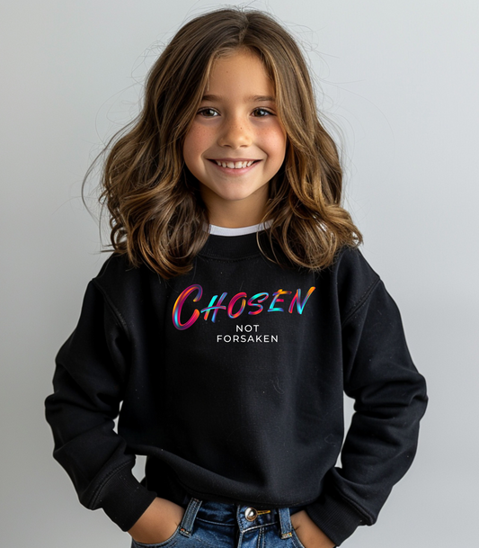 Chosen, Not Forsaken Youth Crewneck Sweatshirt