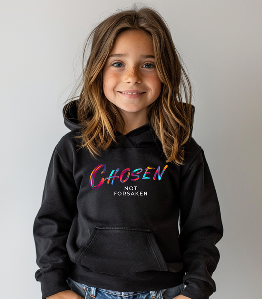 Chosen, Not Forsaken Youth Hooded Sweatshirt