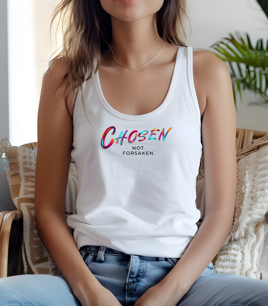 Chosen, Not Forsaken Racerback Tank
