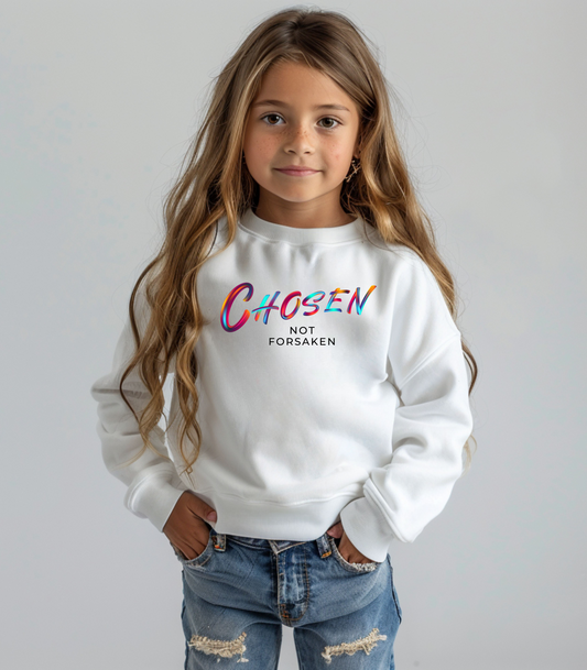 Chosen, Not Forsaken Youth Crewneck Sweatshirt
