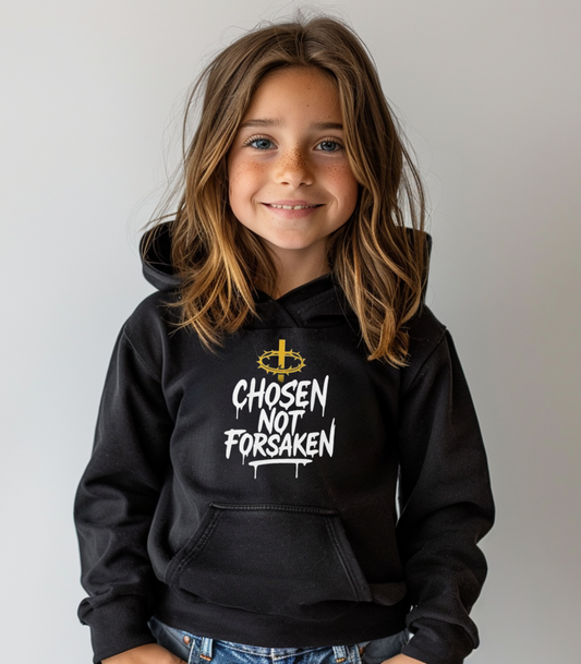 Chosen, Not Forsaken Youth Hooded Sweatshirt