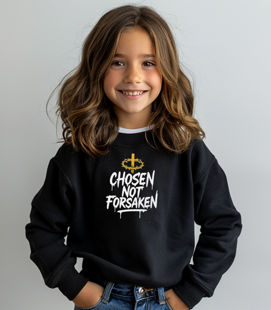 Chosen, Not Forsaken Youth Crewneck Sweatshirt
