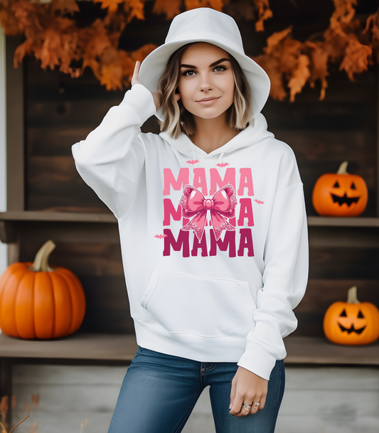 Halloween Mama Bow Hoodie