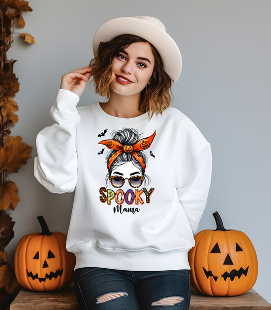 Spooky Mama Crewneck Sweatshirt