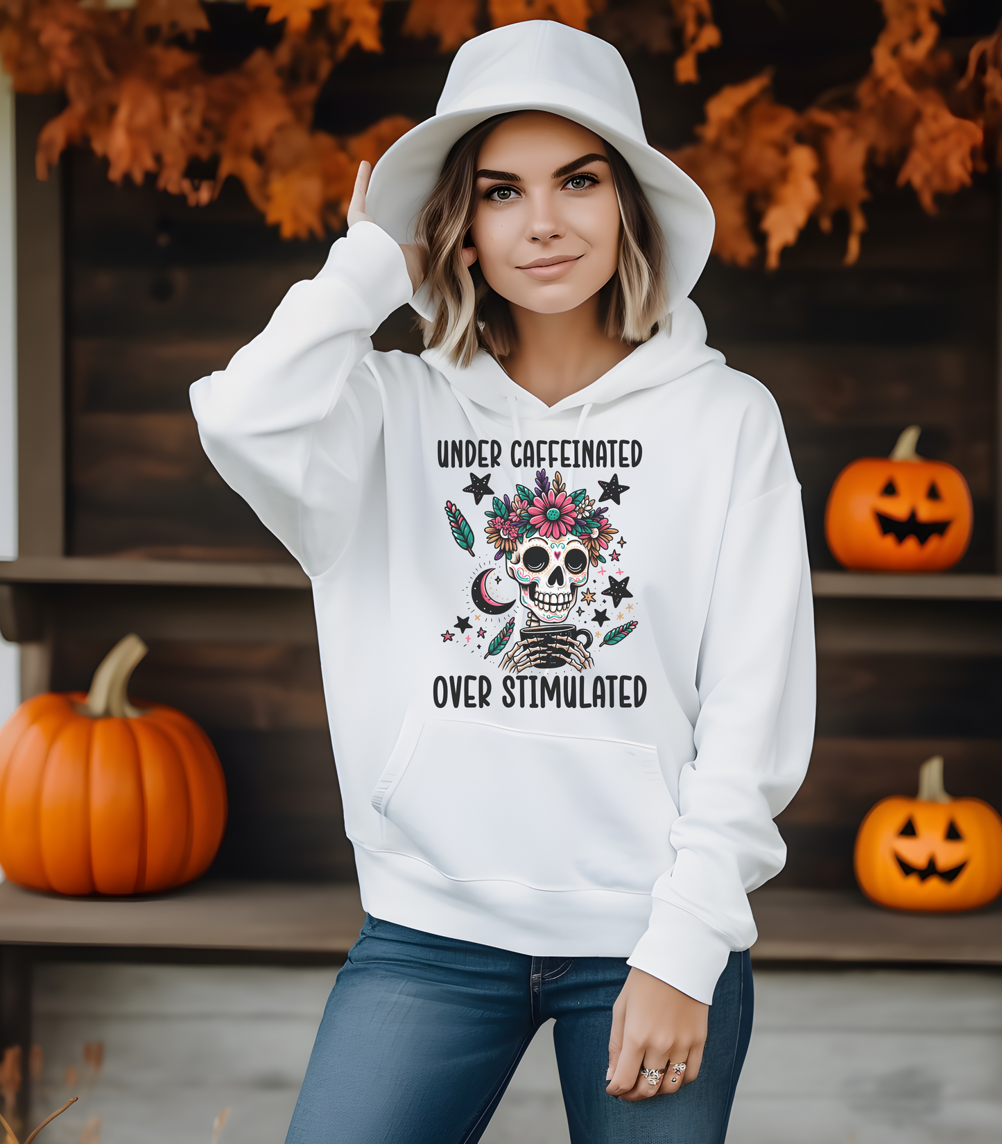 Under-Caffeinated Over-Stimulated Hoodie