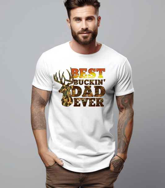 Best Buckin' Dad Ever T-Shirt