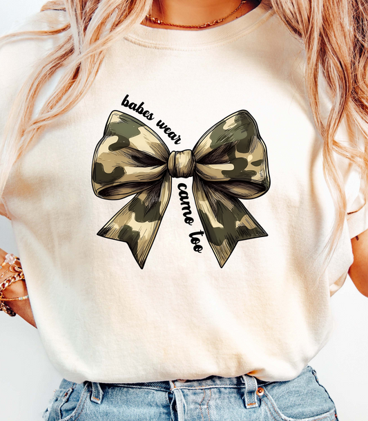 Babes Wear Camo Too T-Shirt