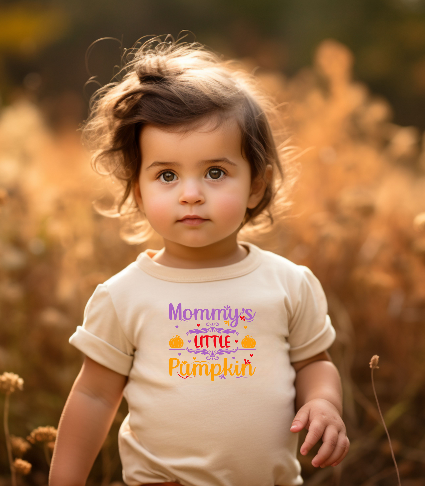 Mommy's Little Pumpkin Infant Tee
