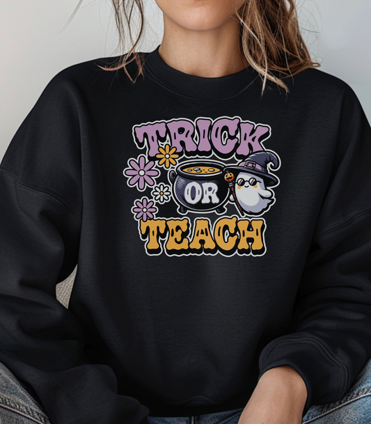 Trick or Teach Crewneck Sweatshirt