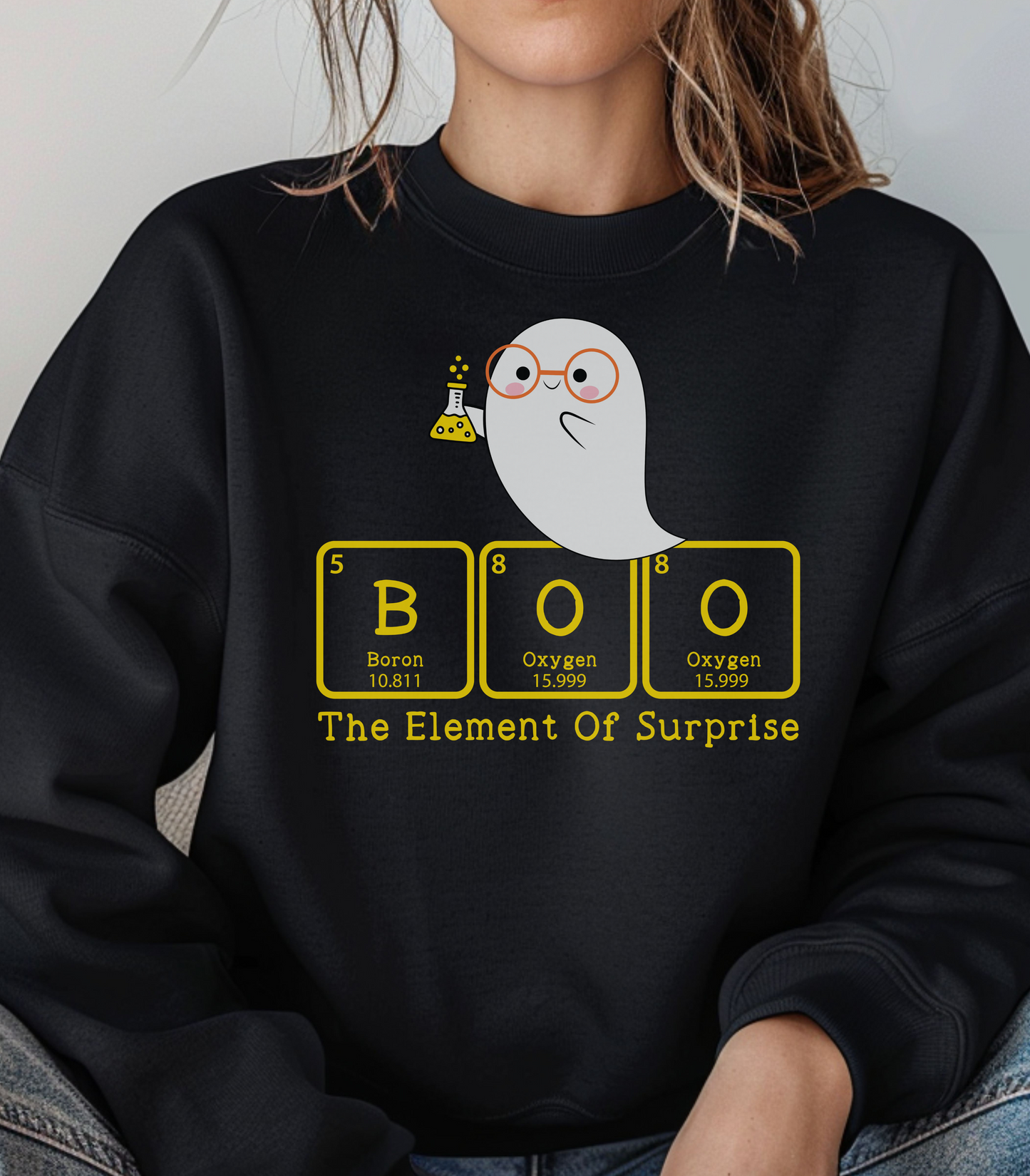 Boo- The Element of Surprise Sweatshirt