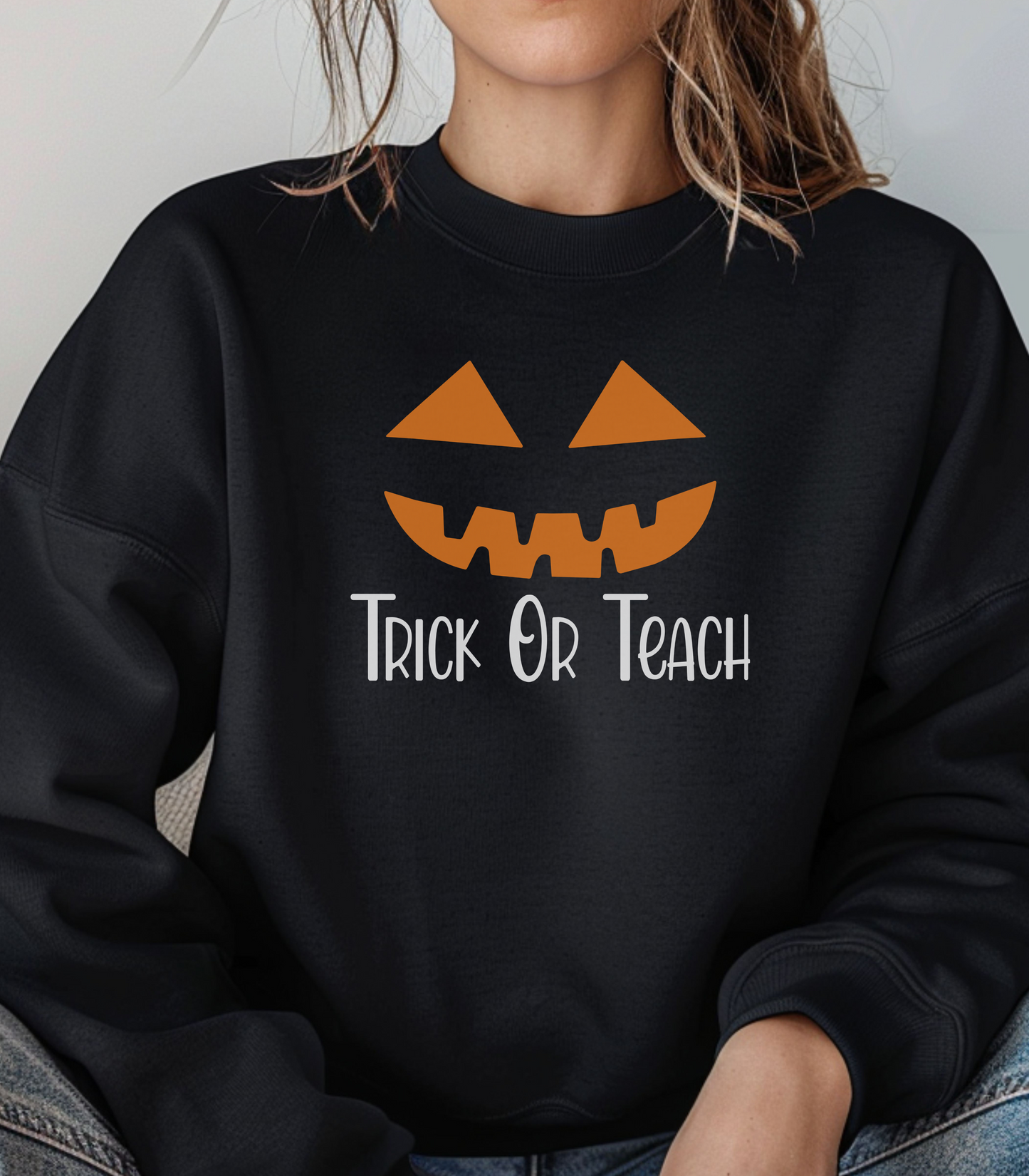 Trick or Teach Crewneck Sweatshirt