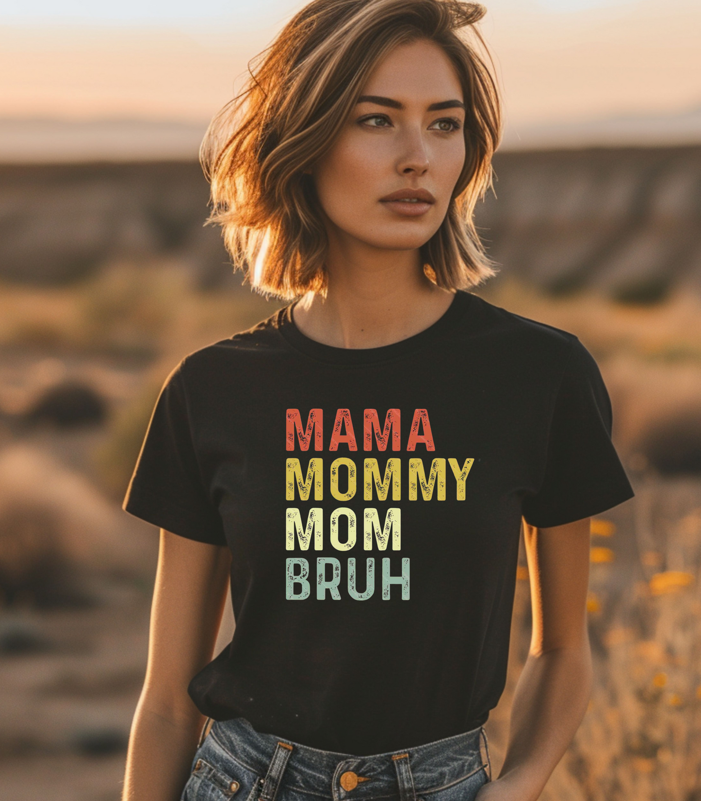 Mama Mommy Mom Bruh T-Shirt