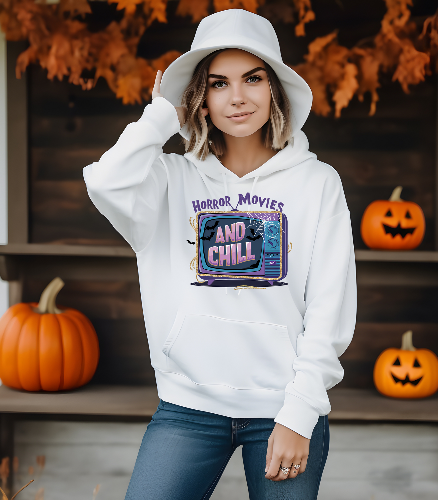 Horror Movies and Chill Hoodie