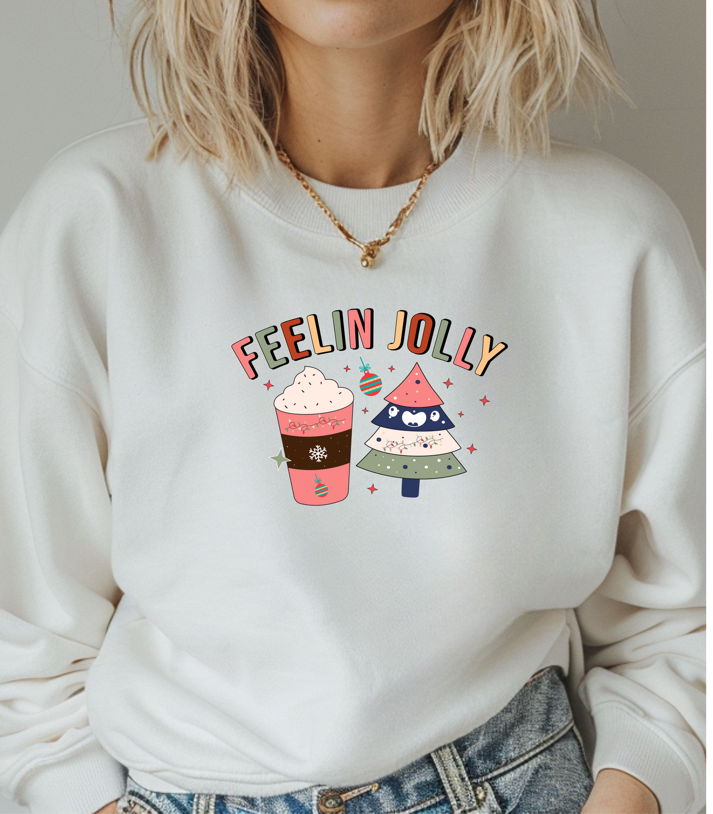 Feelin' Jolly Christmas Sweatshirt