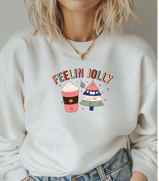Feelin' Jolly Christmas Sweatshirt