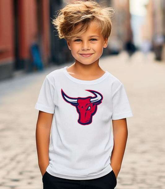 Kids WLA Bull Logo T‑Shirt