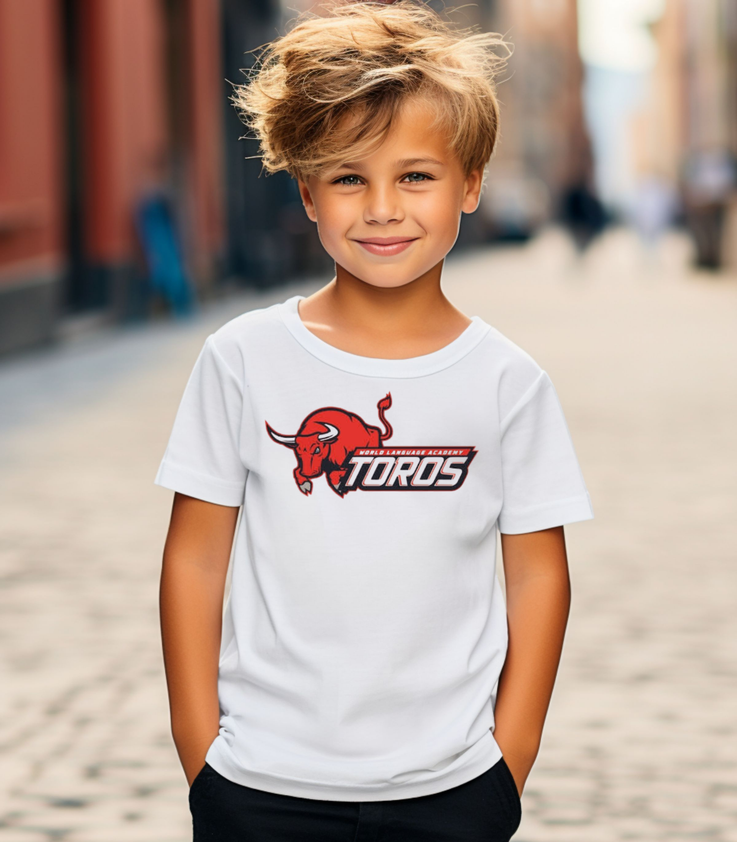 Kids Tee — WLA “TOROS”  Logo