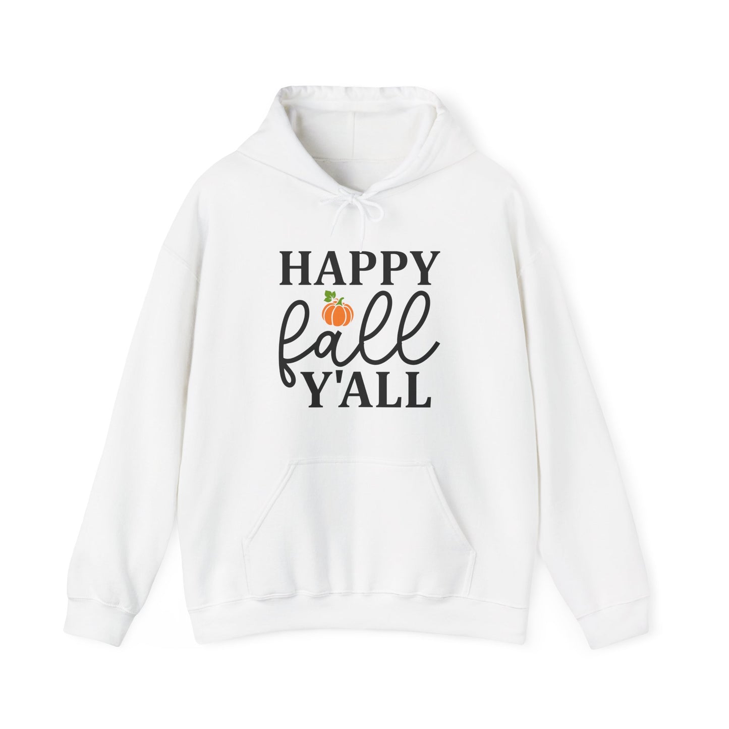 Happy Fall Y'all Hooded Sweatshirt