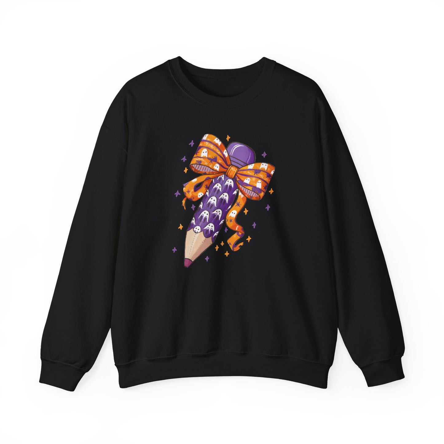Halloween Pencil Crewneck Sweatshirt