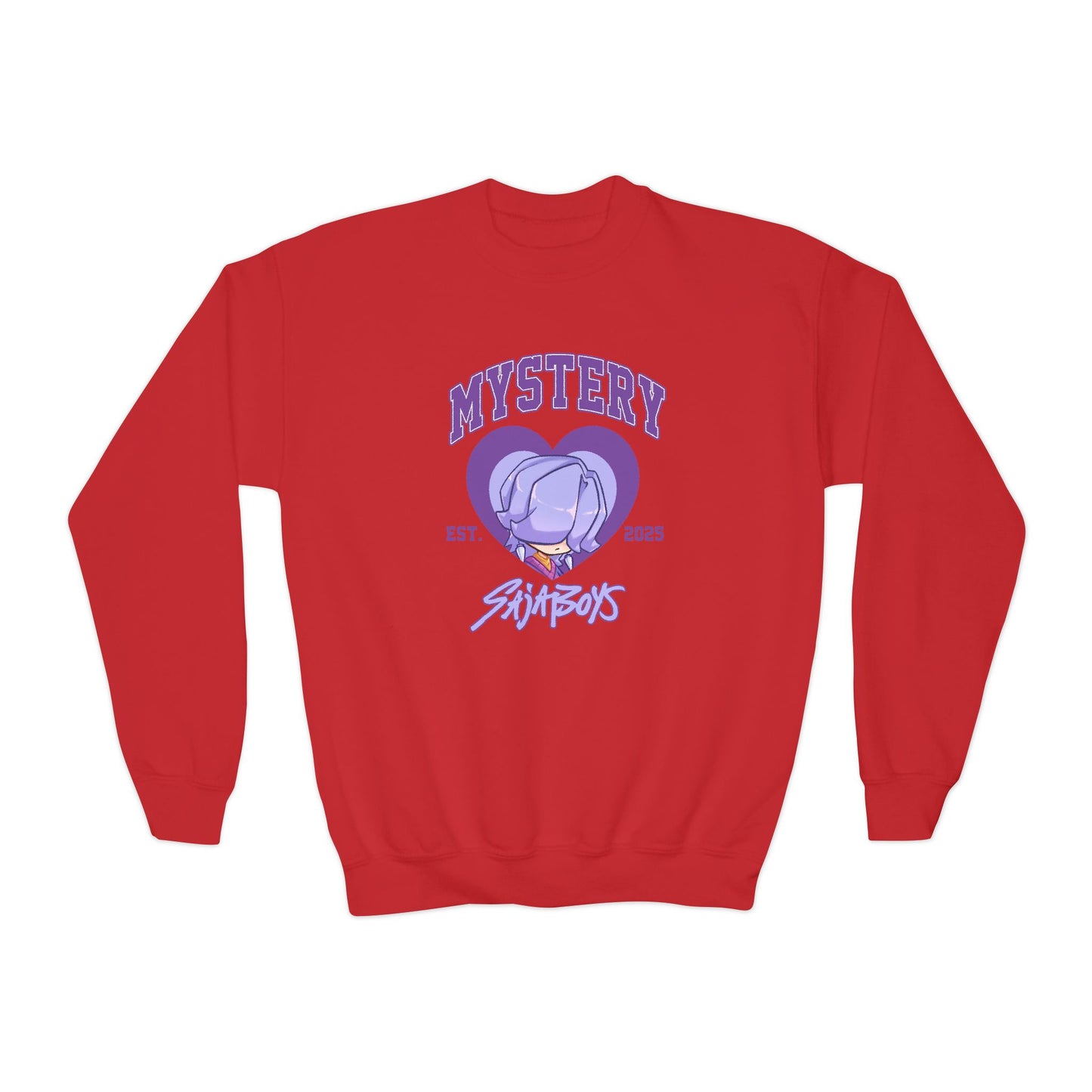 Kpop Mystery Heart Youth Crewneck Sweatshirt