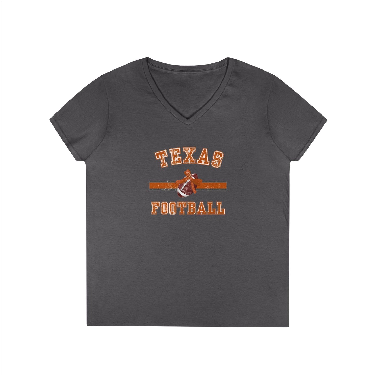Texas Football V-Neck T-Shirt