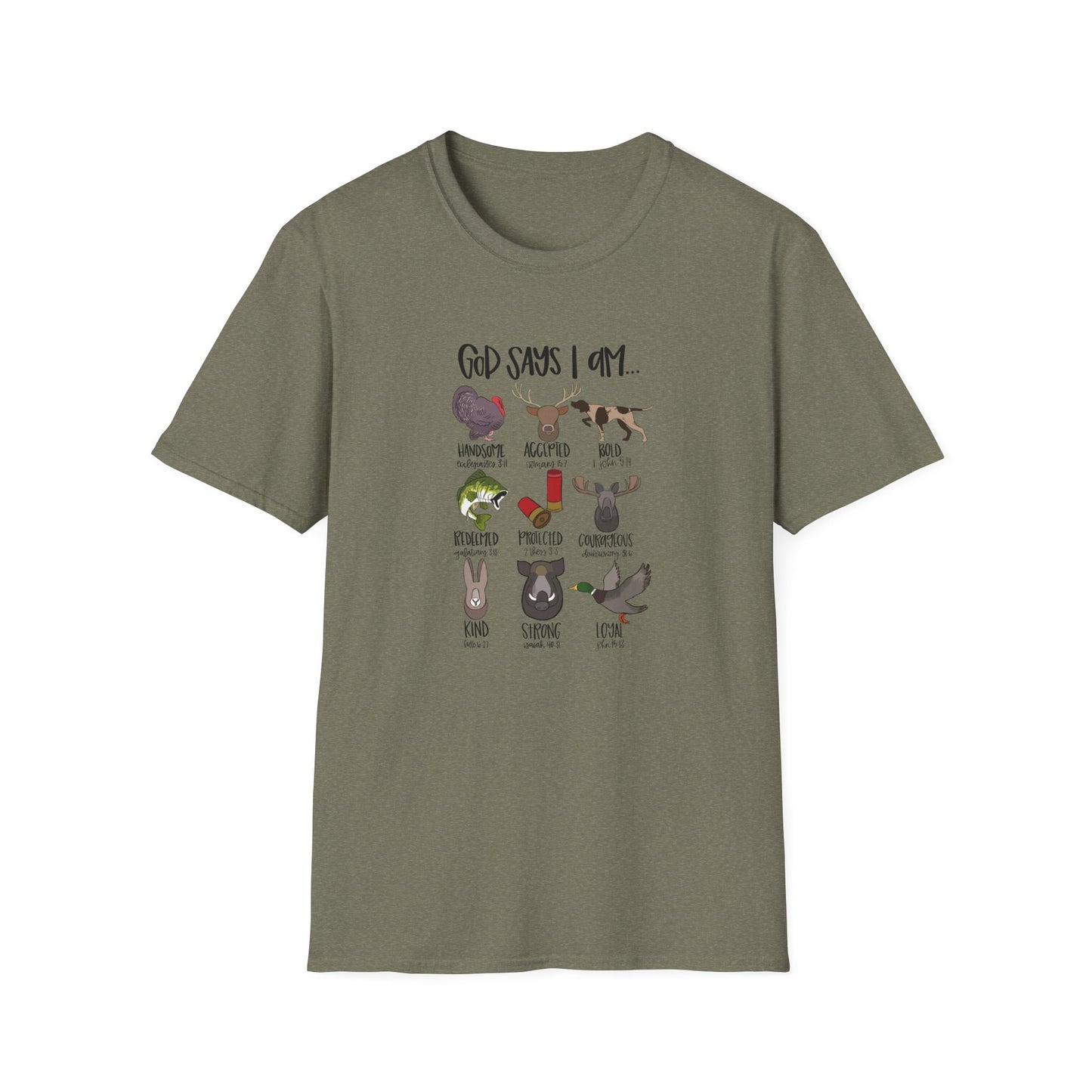 God Says I Am Hunting T-Shirt