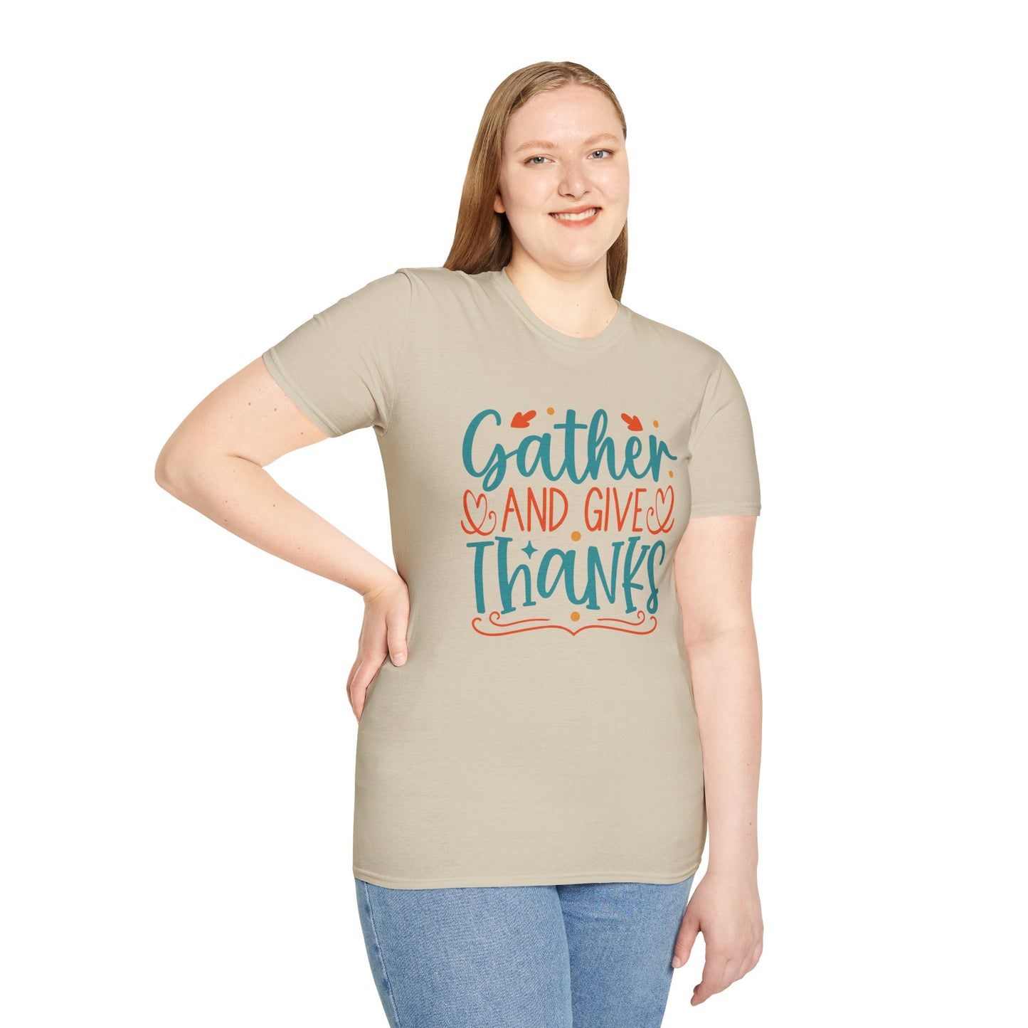 Gather and Give Thanks Unisex T-Shirt