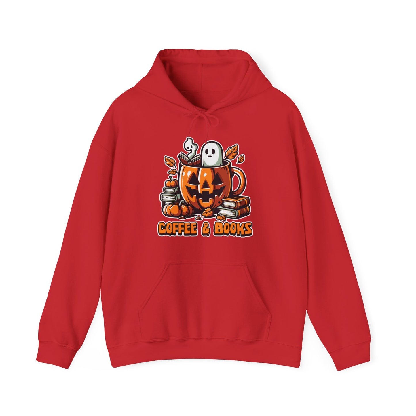 Coffee & Books Halloween Hoodie