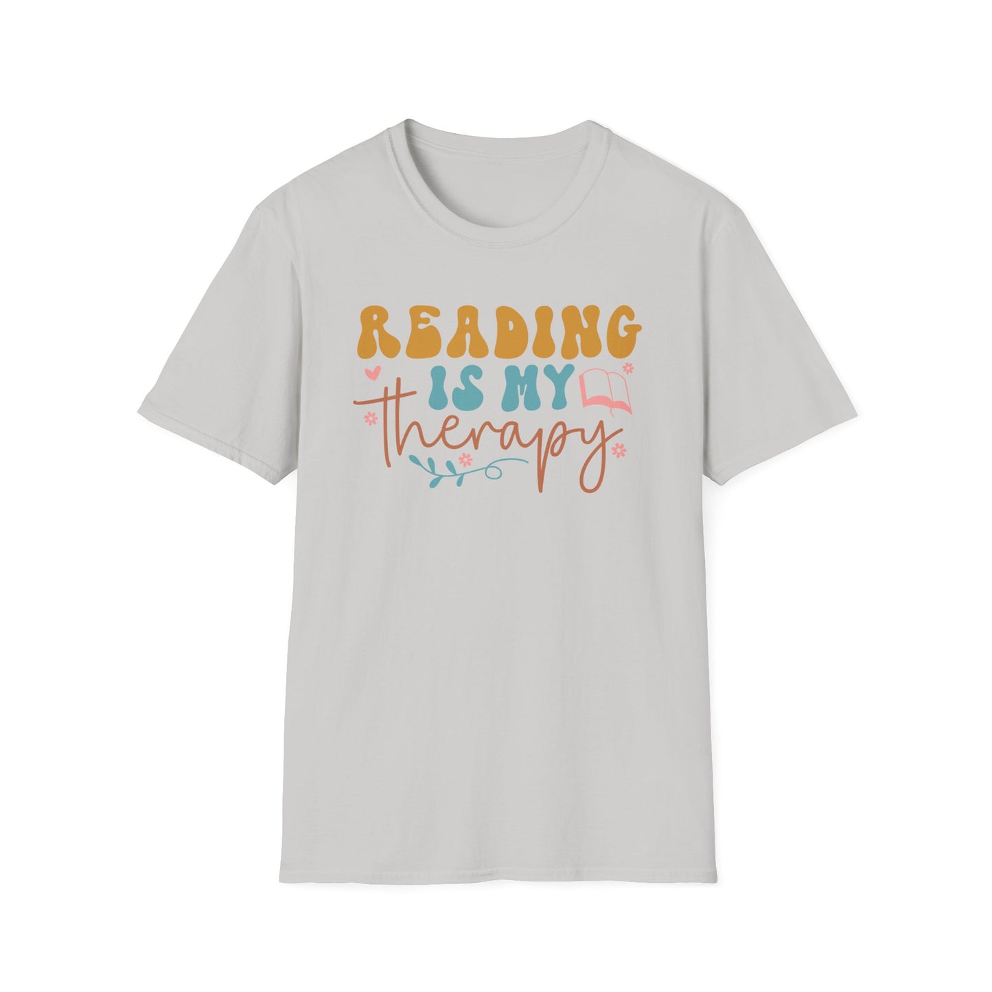 Reading is My Therapy Unisex T-Shirt